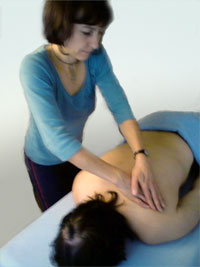 Therapeutic massage of the shoulder