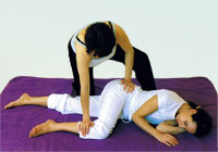 Thai Yoga Massage stretching
